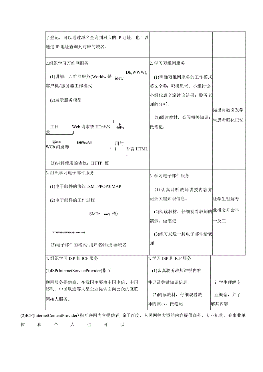 2-1-3《体验网络服务》（教案）高教版信息技术基础模块上册.docx_第3页