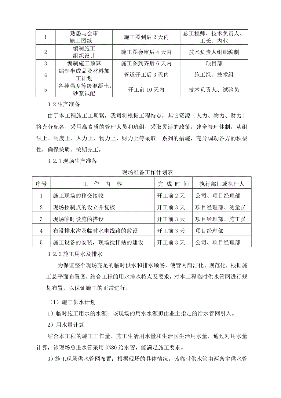 包河中学管网施工组织设计.doc_第3页