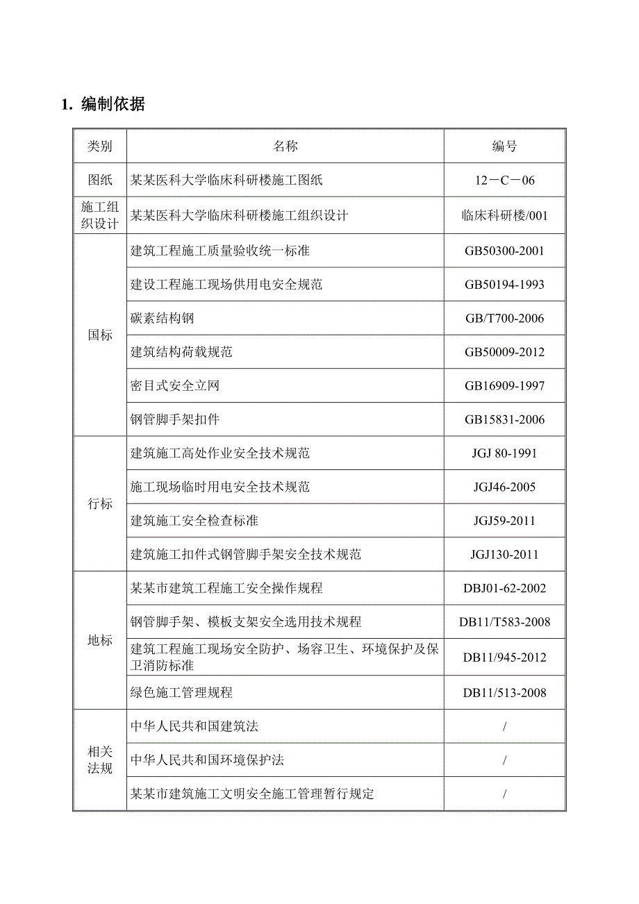 医科大学临床科研楼悬挑脚手架安全专项施工方案.doc_第3页