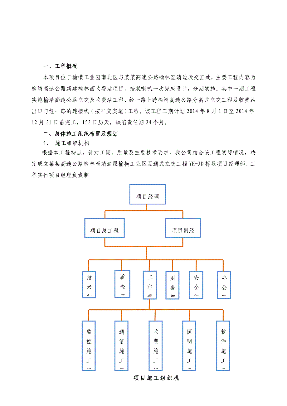 包茂高速公路榆林至靖边段榆横工业区互通式立交工程机电工程施工组织设计.doc_第3页