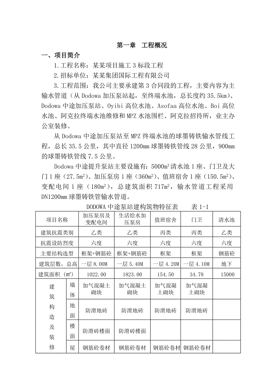 加纳凯蓬供水扩建项目施工3标段工程施工组织设计1.doc_第1页