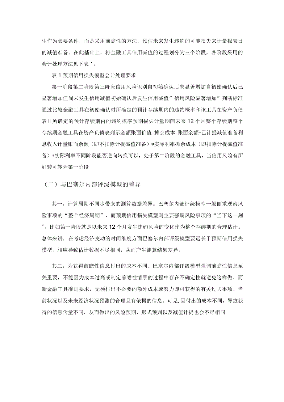 预期信用损失在财务公司会计核算中的探索和应用.docx_第2页