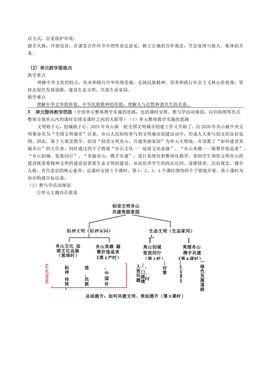 初中道德与法治：延续文化血脉教学设计.docx_第2页