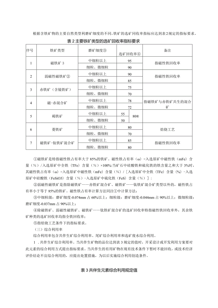 山东省铁矿资源合理开发利用“三率”最低指标要求.docx_第2页