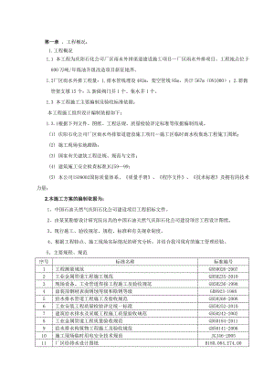 厂区雨水外排工程施工方案.doc