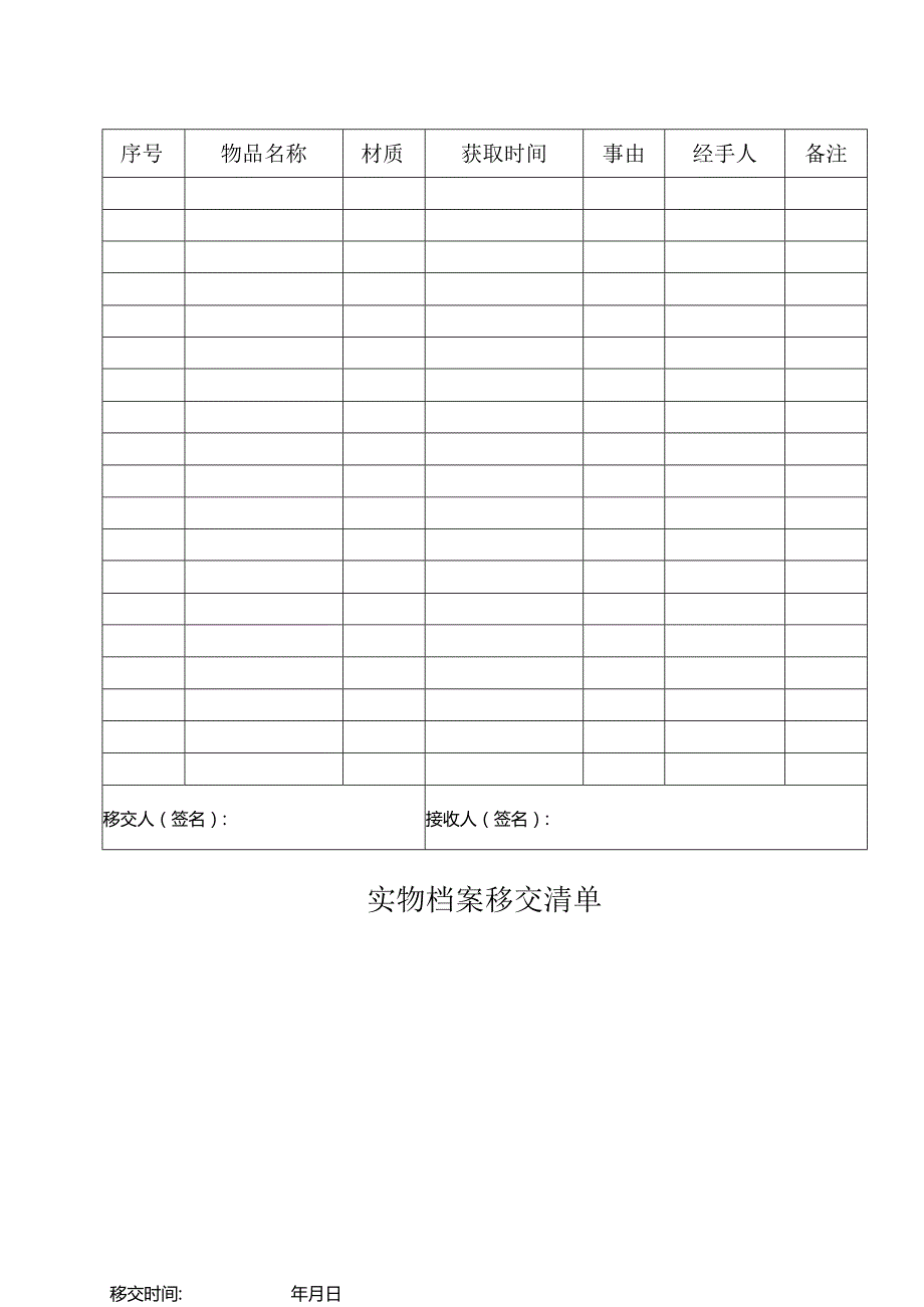 实物档案移交清单.docx_第1页