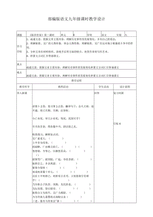 《陈涉世家》教学设计第二课时.docx