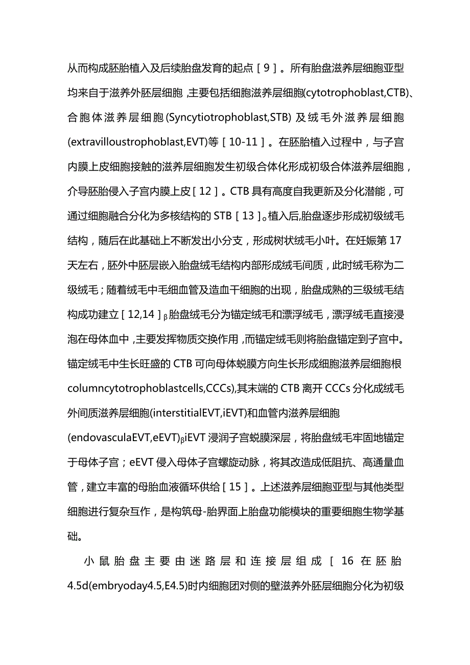 常见组蛋白修饰调控滋养层细胞谱系分化的研究进展2024.docx_第2页