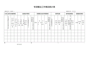 专项整治工作情况统计表.docx