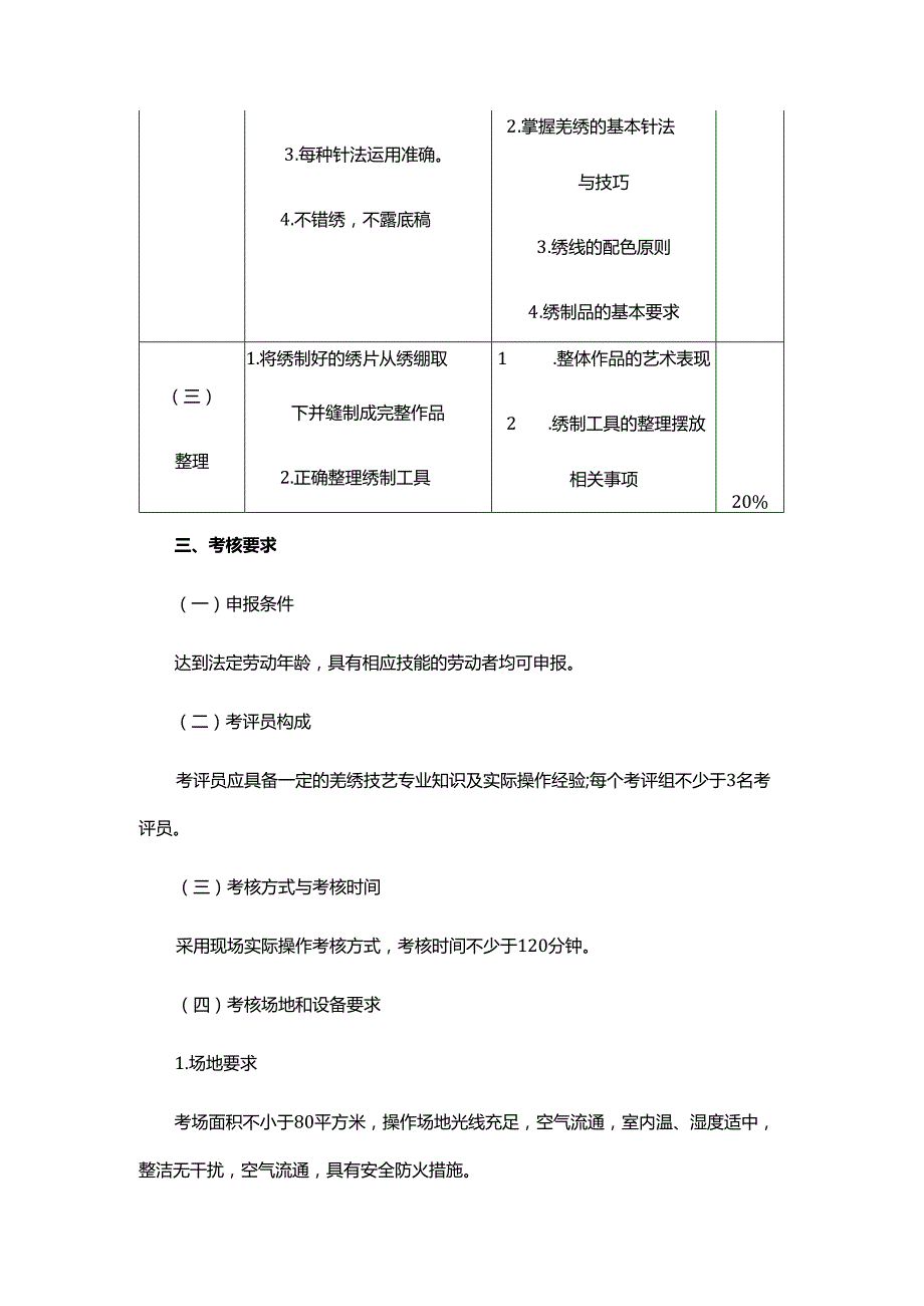 羌绣刺绣专项职业能力考核规范.docx_第2页