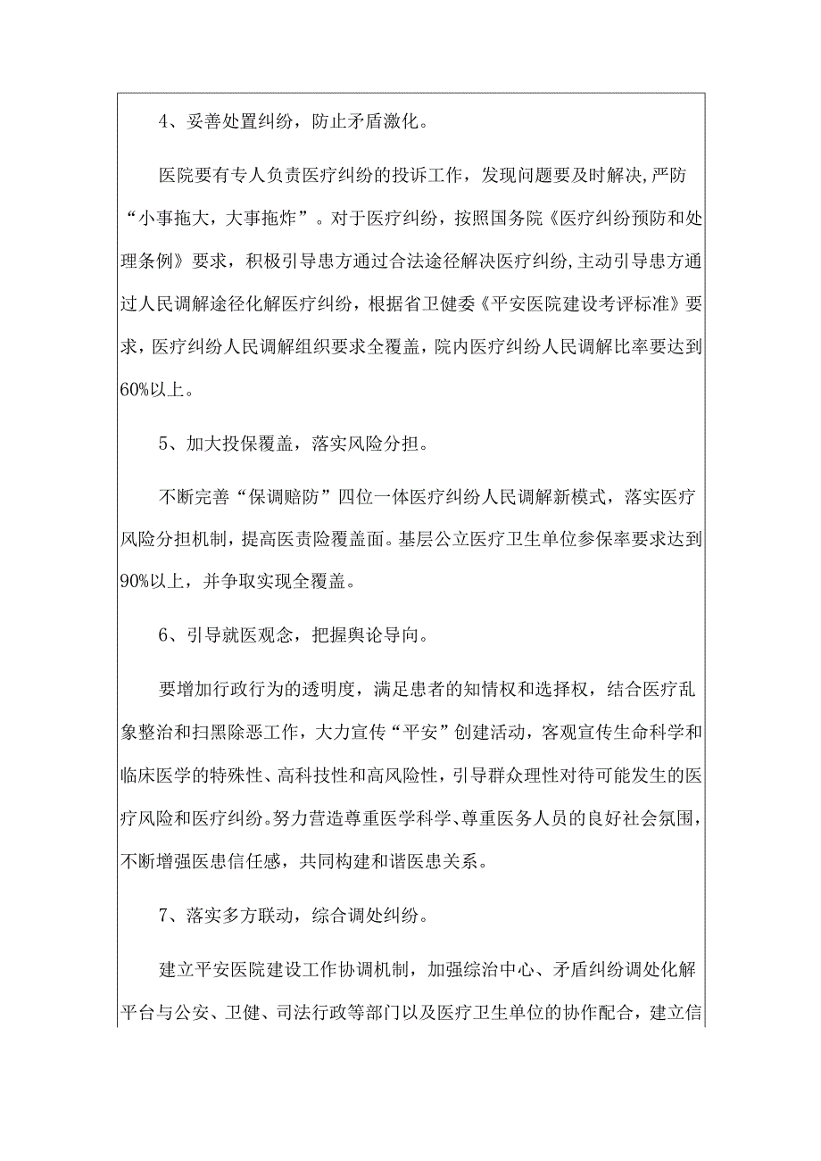 3篇医院卫生院创建平安医院实施方案（最新版）.docx_第3页