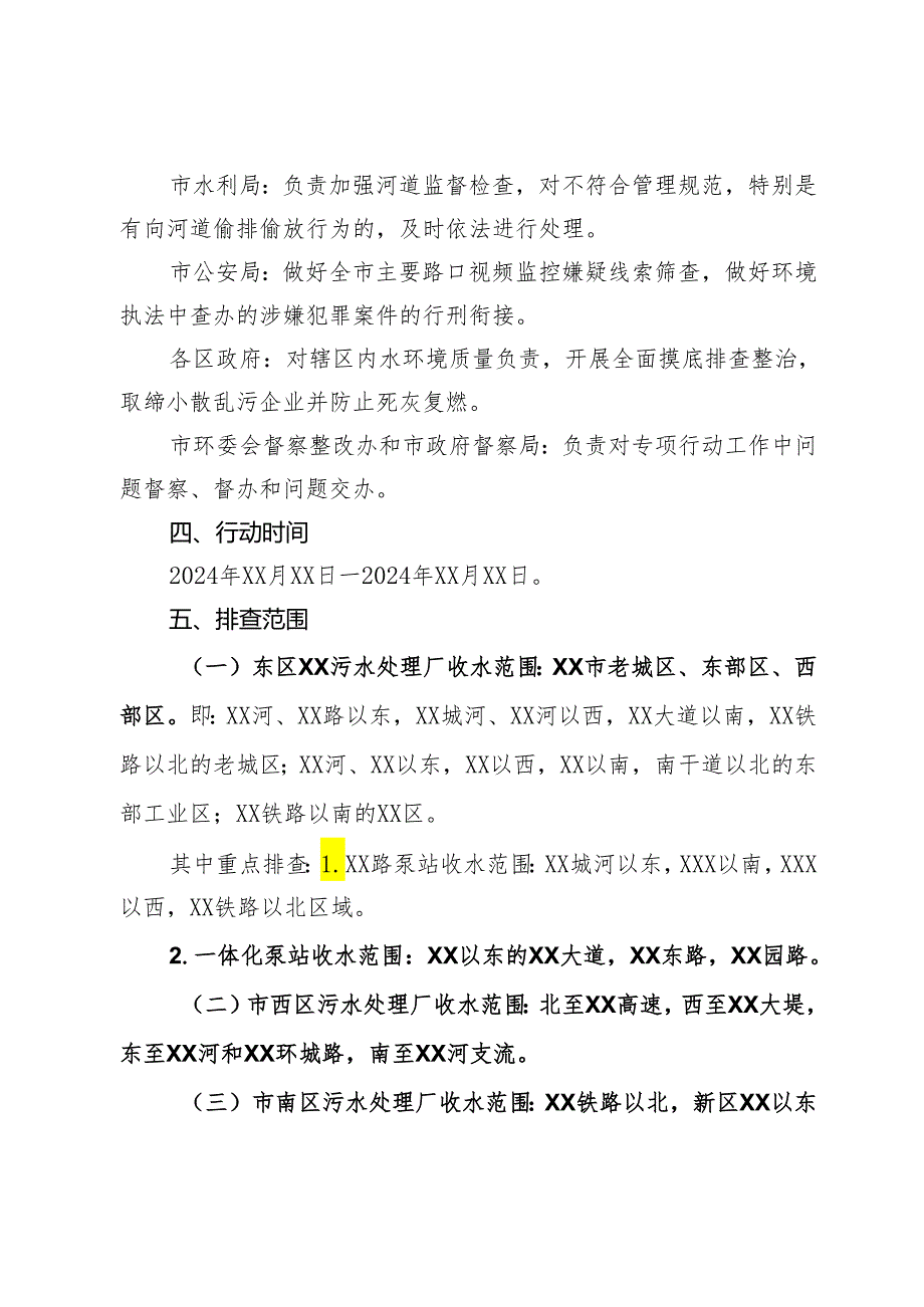 市严厉打击违法排污专项行动工作方案.docx_第2页