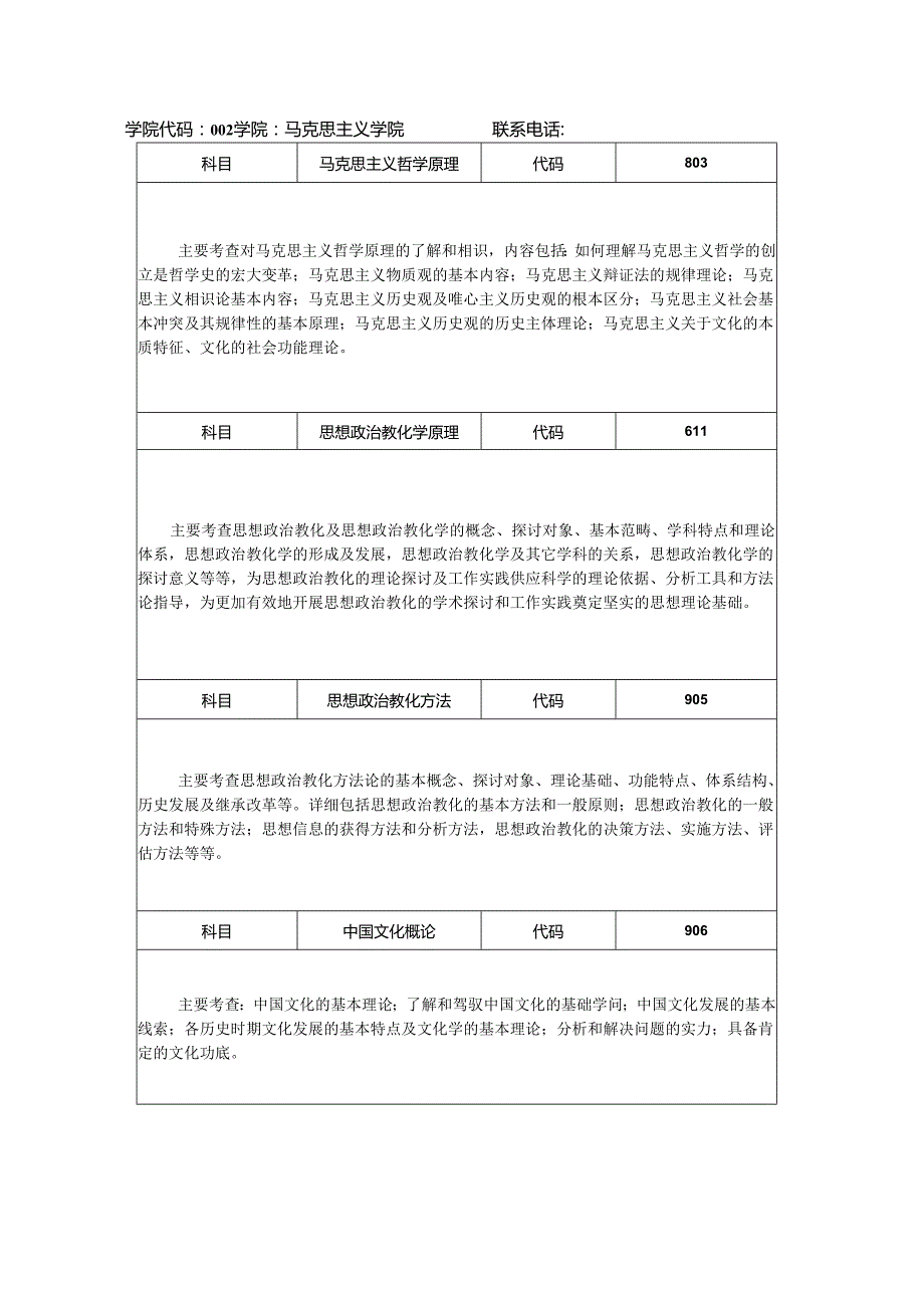 内蒙古科技大学2024年研究生招生专业课考试大纲.docx_第3页