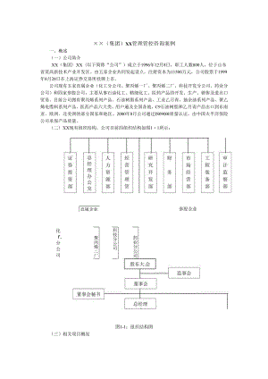 X企业管理咨询案例.docx