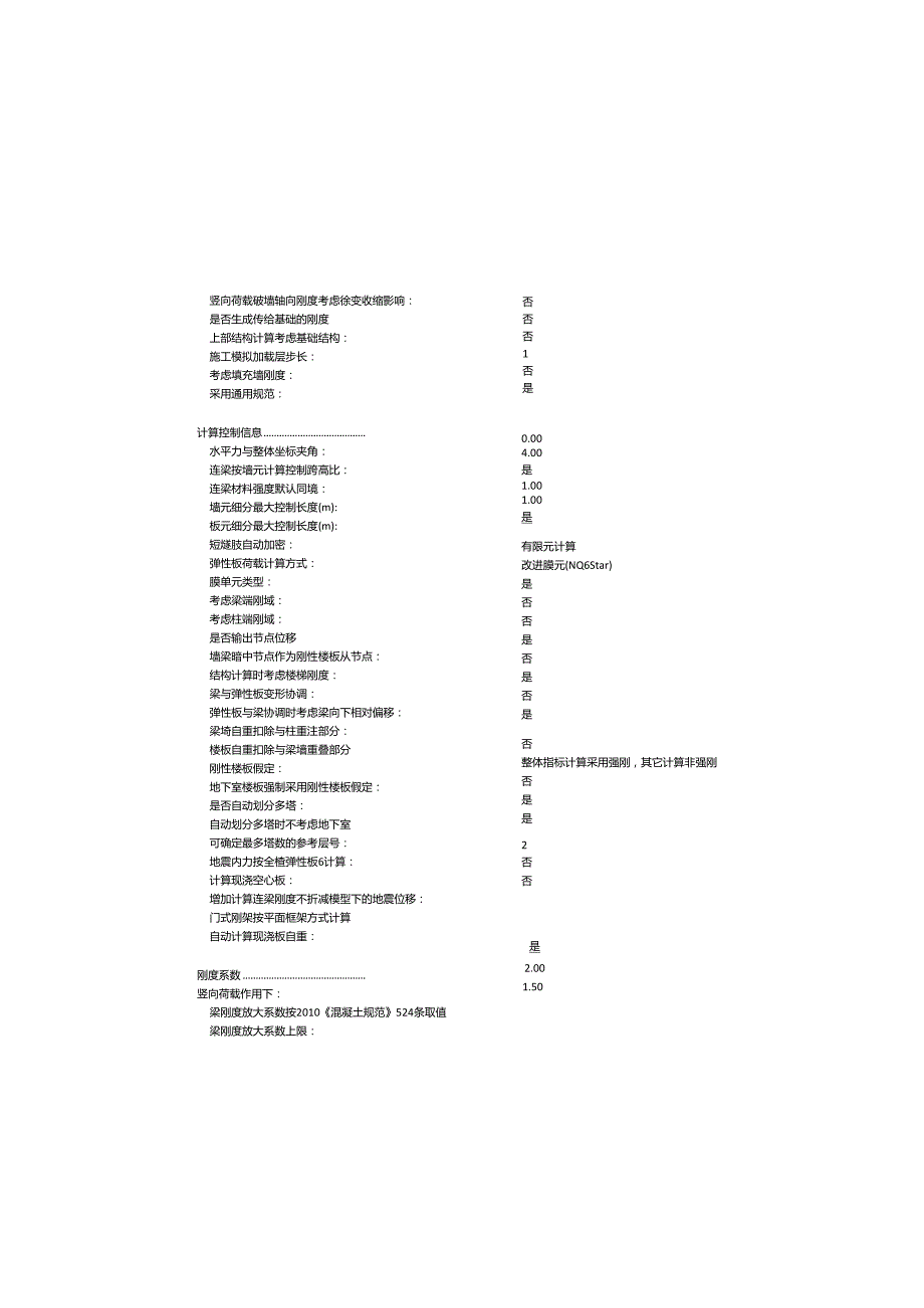 安定医院结构计算书-整体参数.docx_第1页