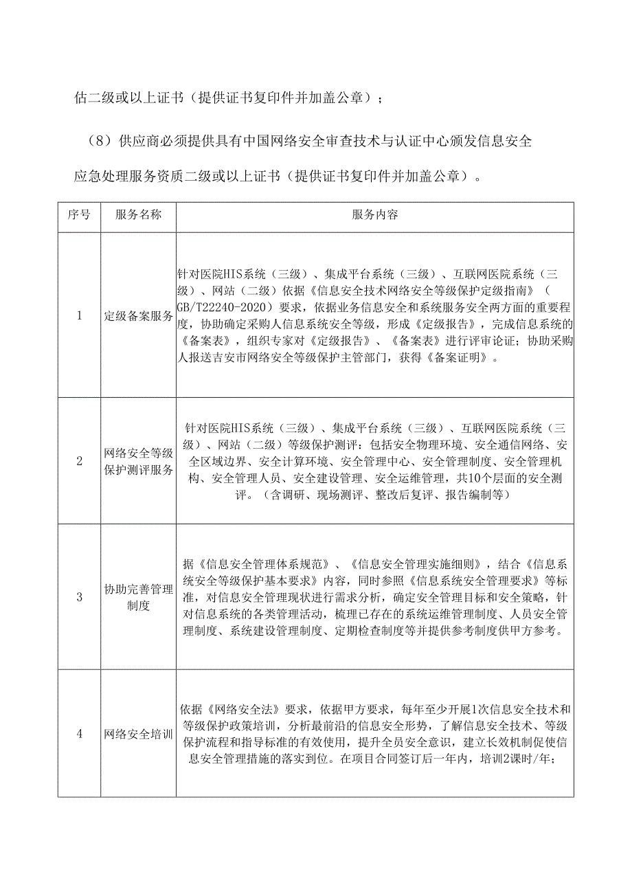 X省X市中医医院关于采购网络安全等保测评服务的询价公告（2024年）.docx_第3页