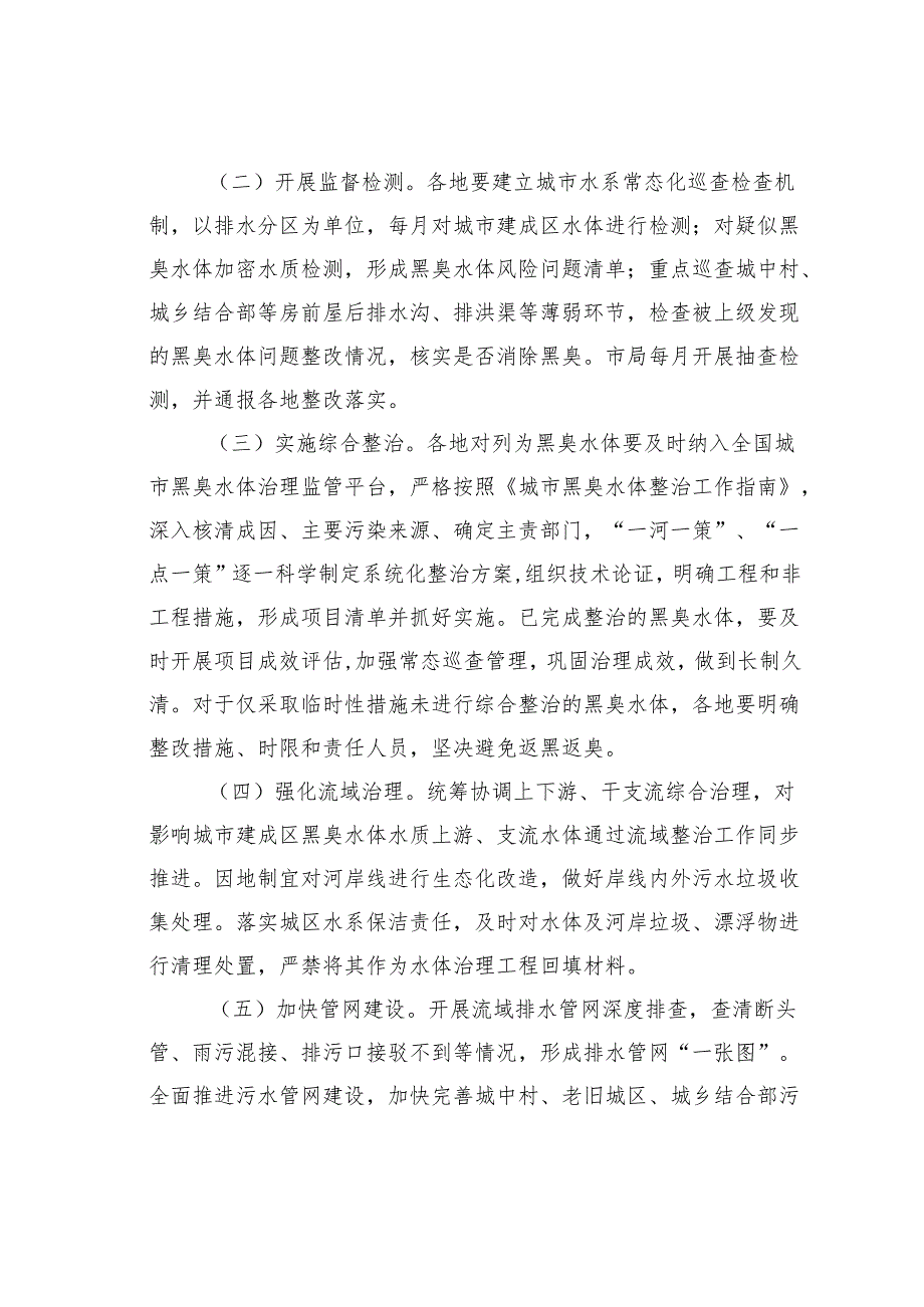 2024-2025年城市建成区黑臭水体治理攻坚实施方案.docx_第2页