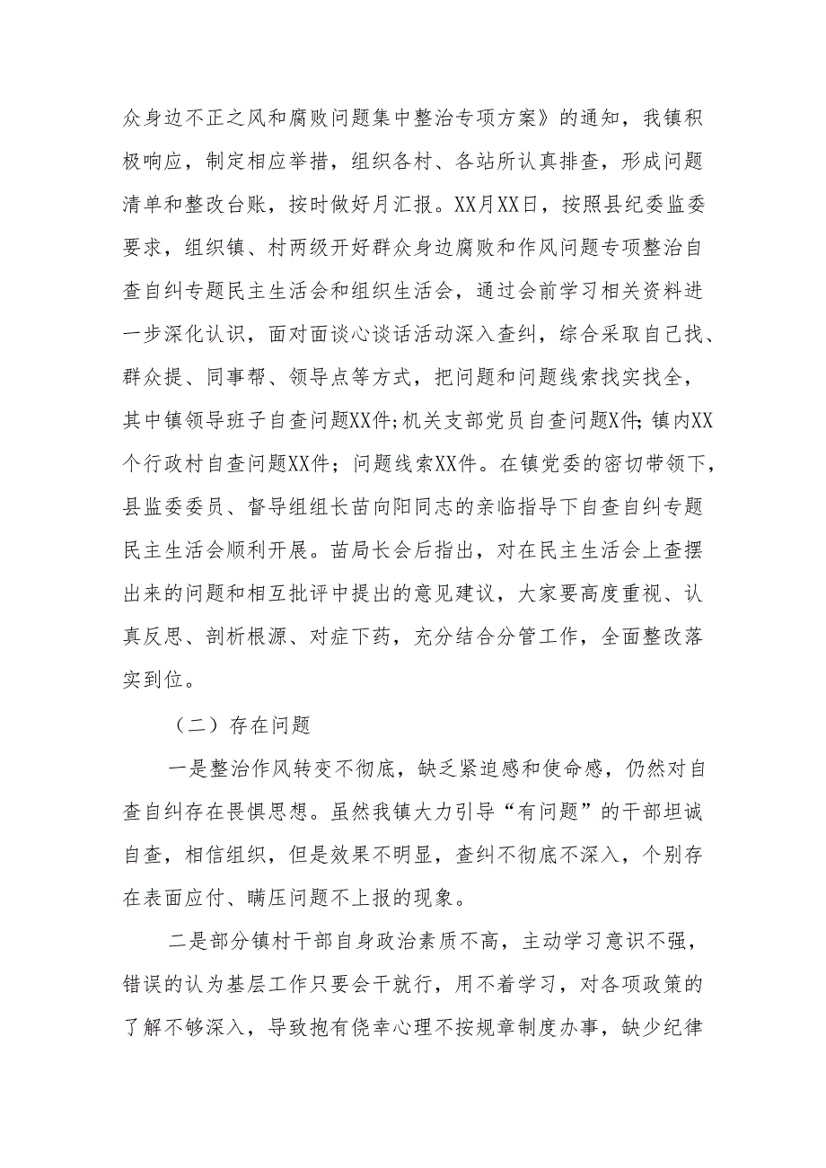 2024年全市开展群众身边不正之风和腐败问题集中整治专项实施方案和总结.docx_第3页