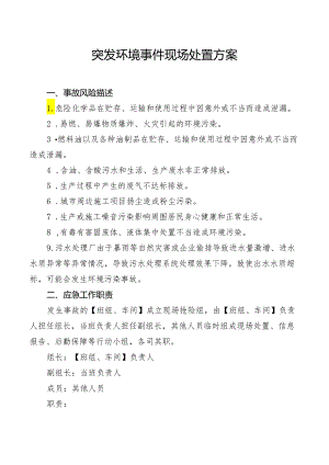 突发环境事件现场处置方案.docx