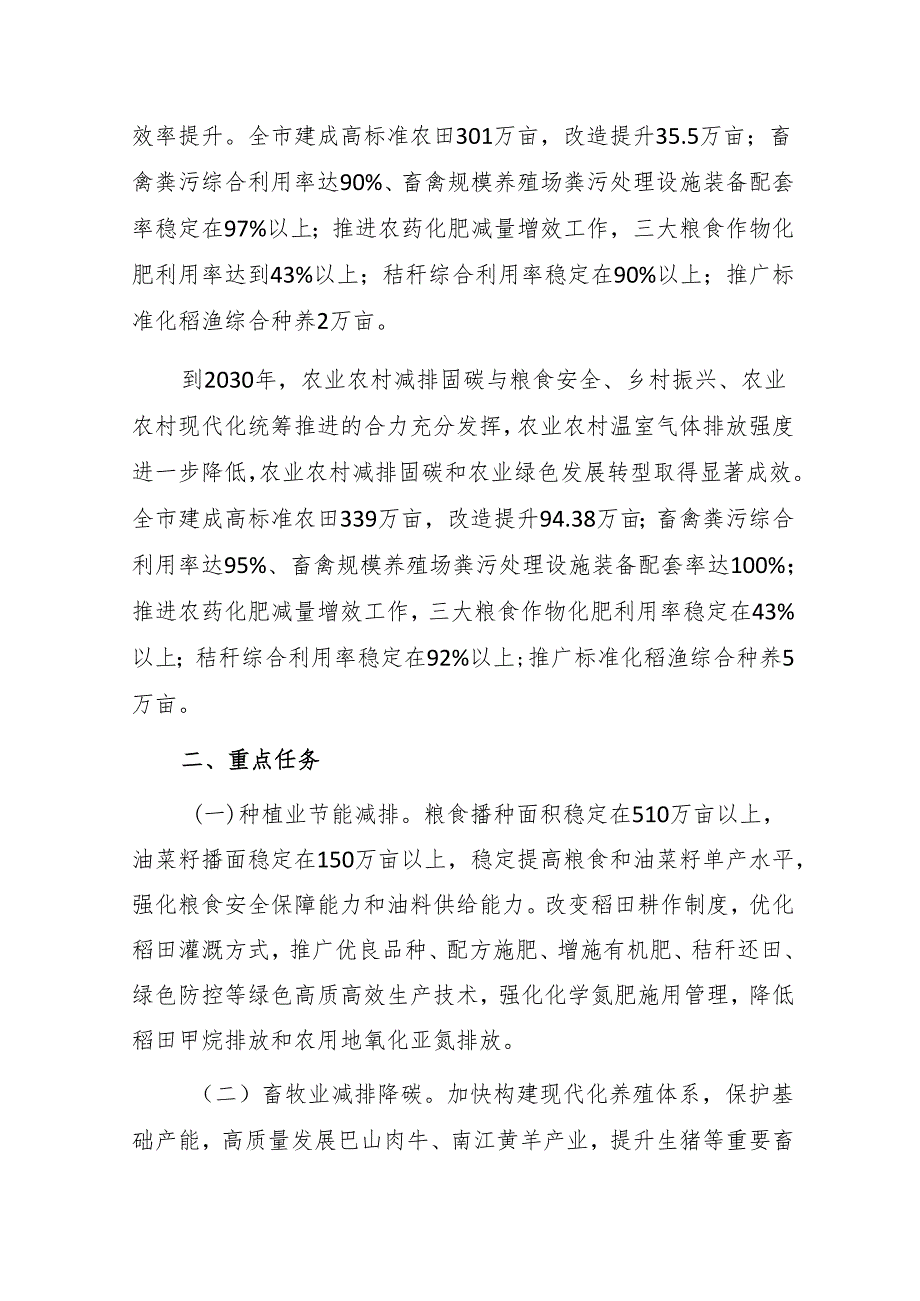 农业农村减排固碳实施方案（征求意见稿）.docx_第3页