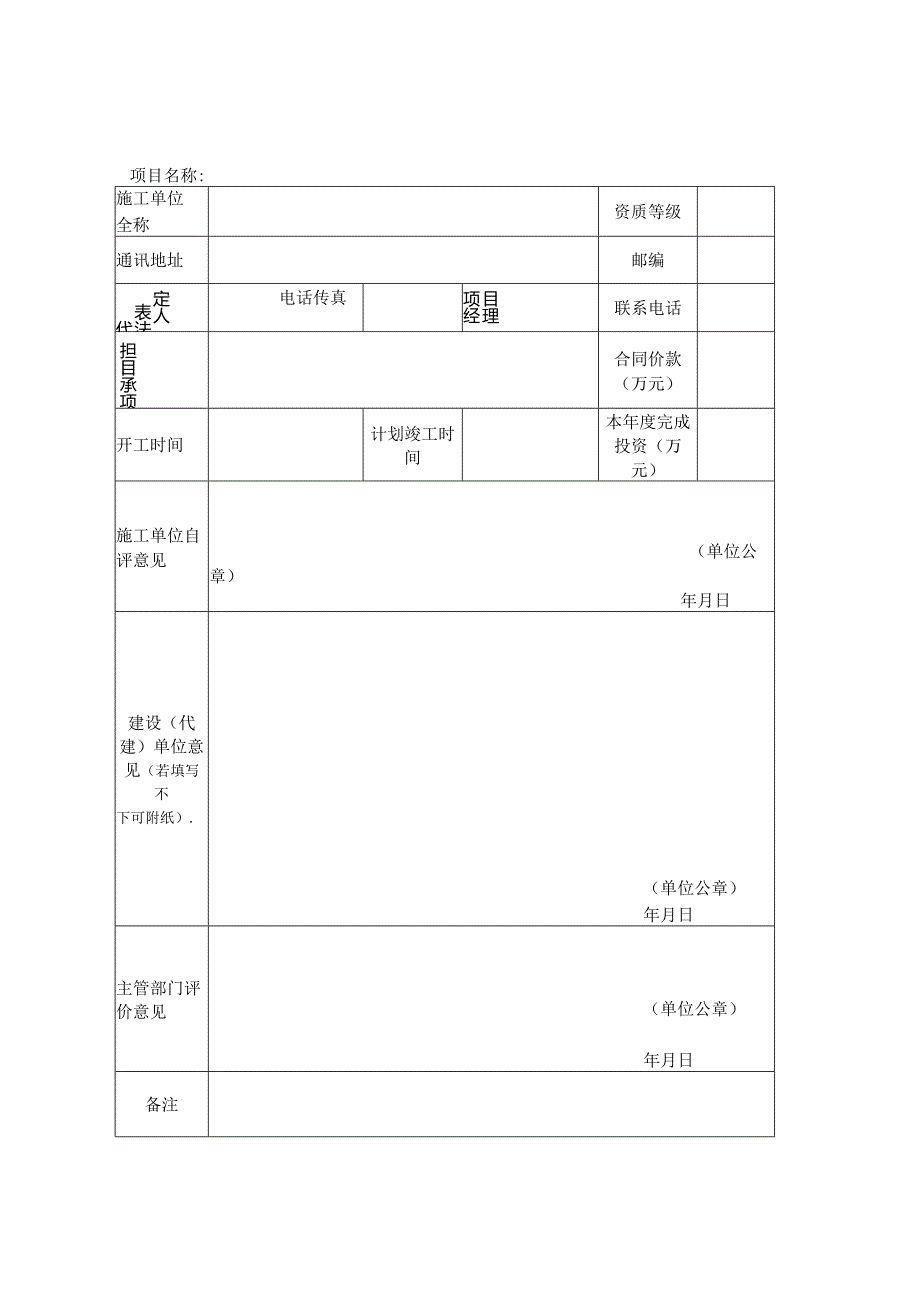 附件1 参建单位年度信用评价表.docx_第2页