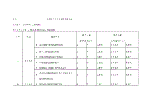 附件1 水利工程建设质量隐患排查表.docx