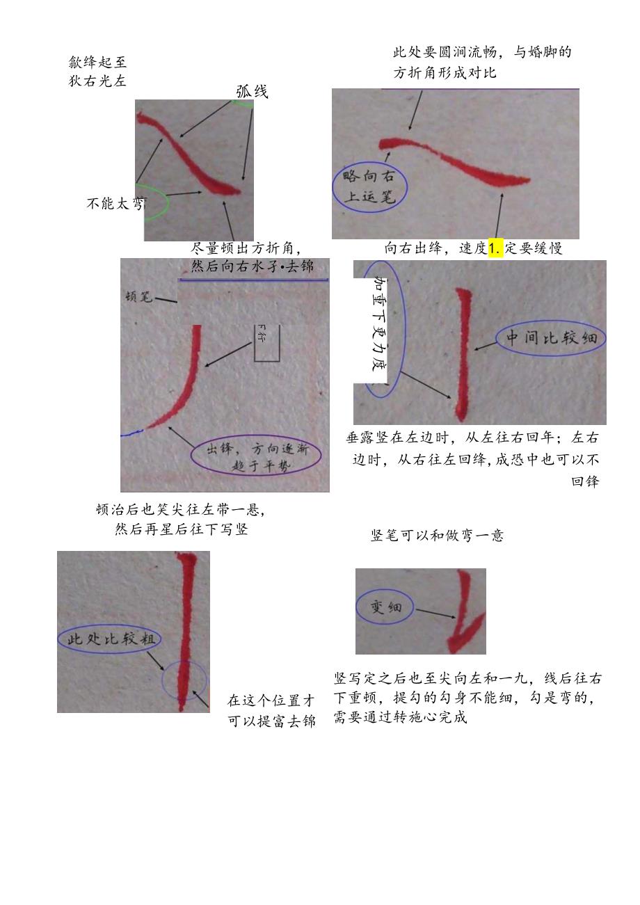 0.7中性笔硬笔笔法笔画详解.docx_第3页