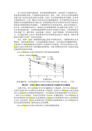 UVC和LED红光复合处理对西兰花贮藏品质的影响.docx