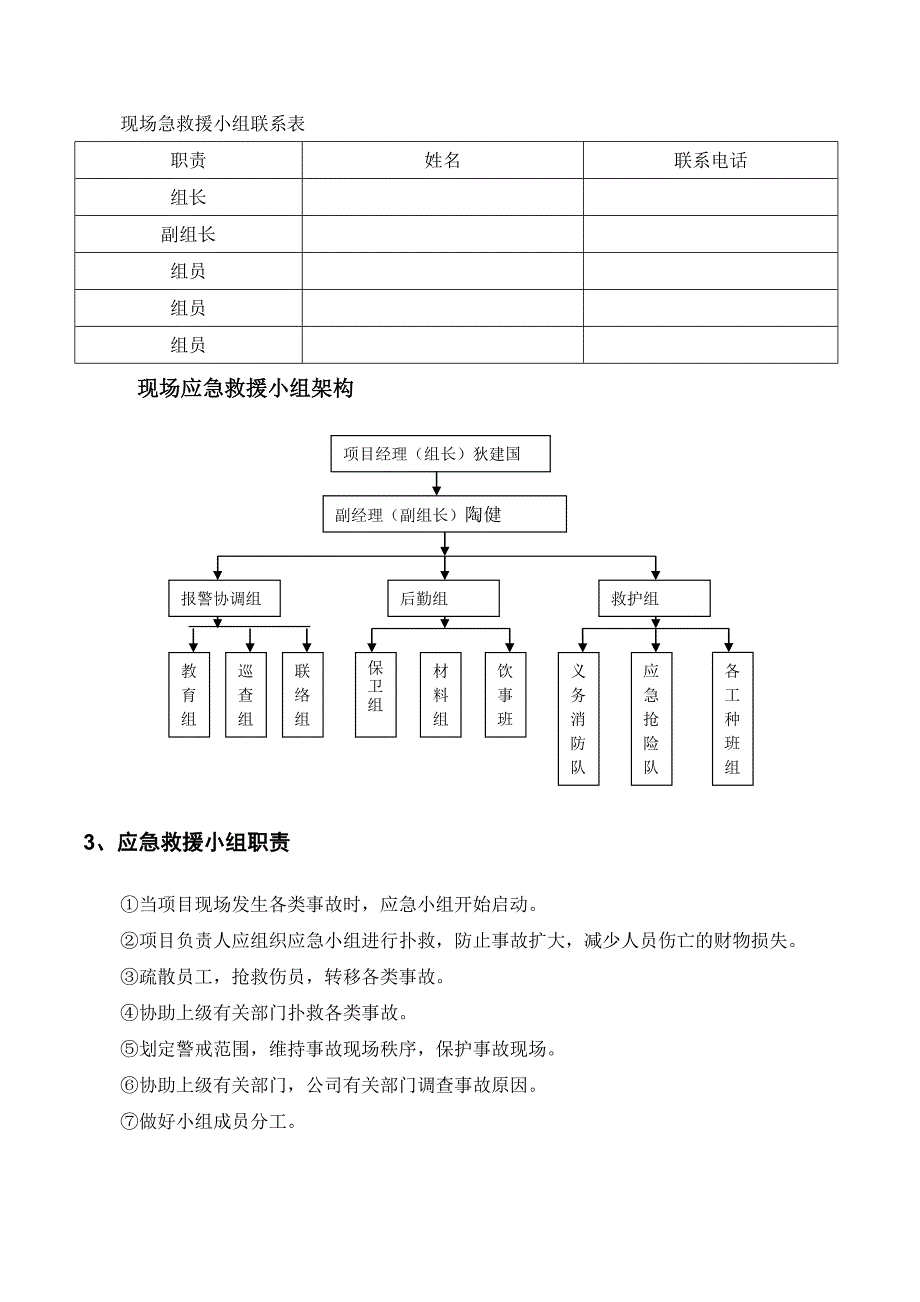 固体废渣综合利用配套项目施工应急预案专项方案.doc_第3页