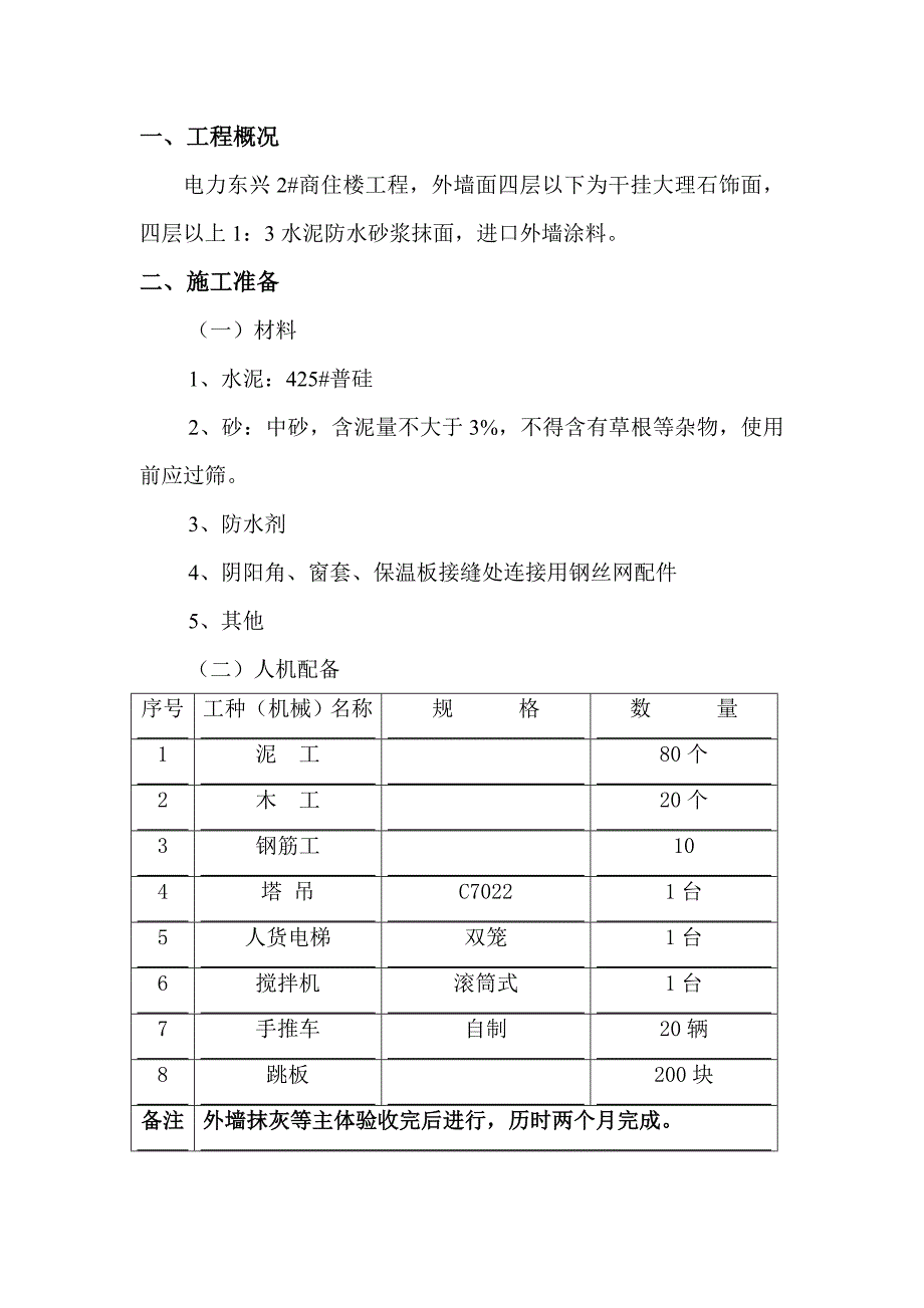 商住楼工程外墙抹灰施工工艺.doc_第2页