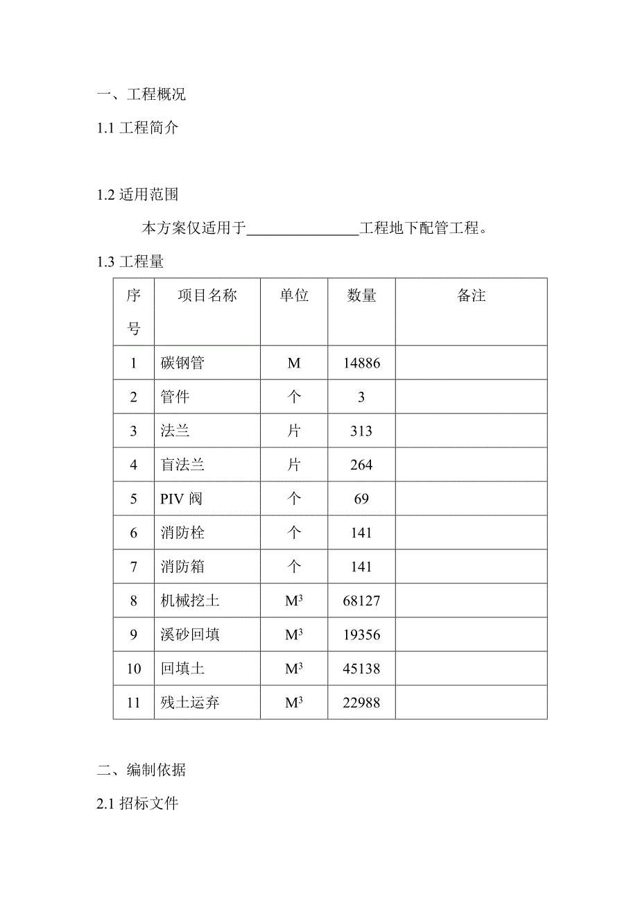 地下管道安装通用施工方案.doc_第2页