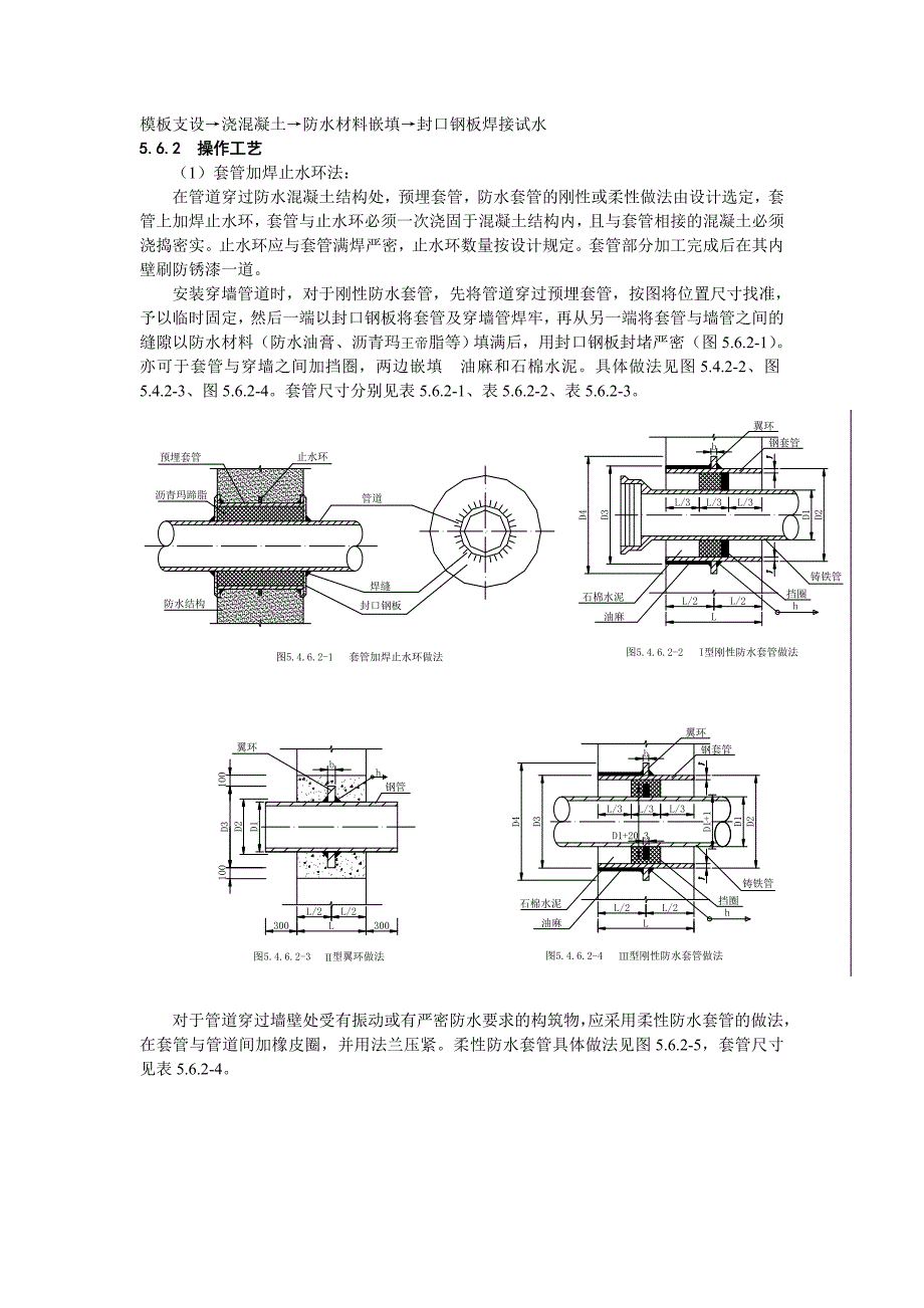 地下室防水工程穿墙管节点设计施工方案.doc_第3页