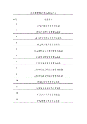 首批重要货币市场基金名录.docx