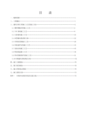 大厦通风与空调工程施工方案.doc