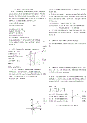 相似三角形难题集萃(含答案).docx