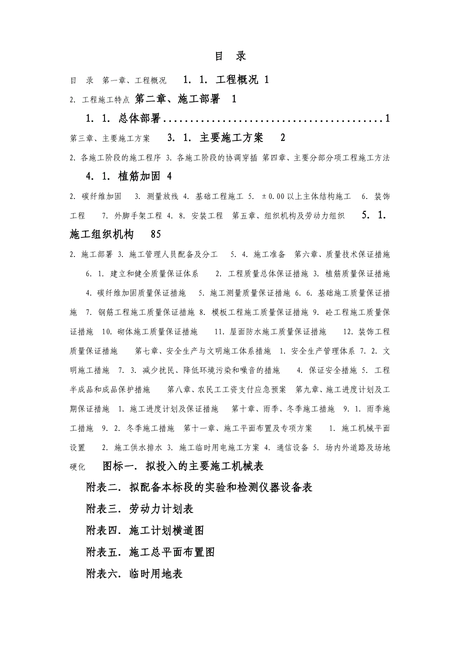 夏都古玩城改扩建工程施工组织设计方案.doc_第1页