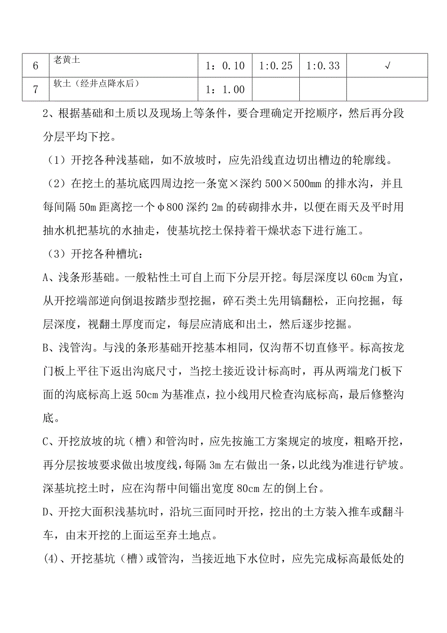 基础土方开挖及回填工程施工方案.doc_第3页