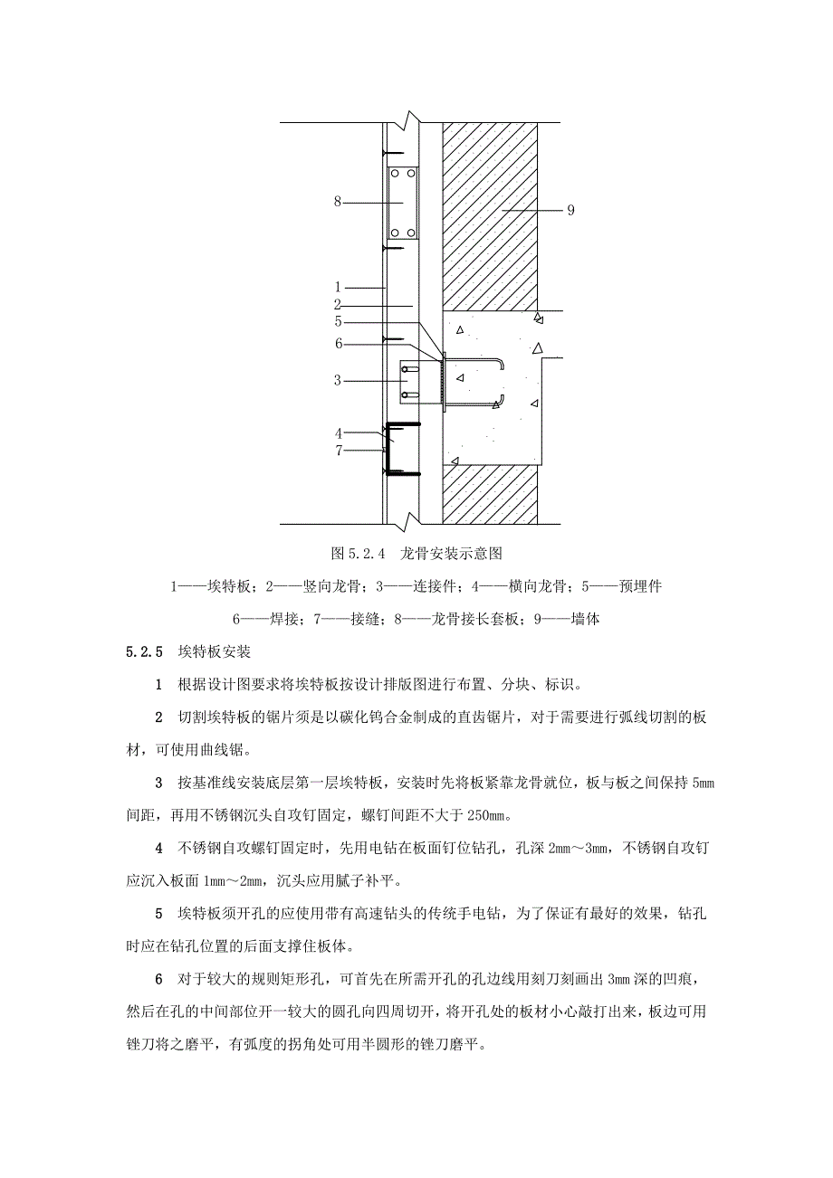 外墙干挂的埃特板施工工法（附详图） .doc_第3页