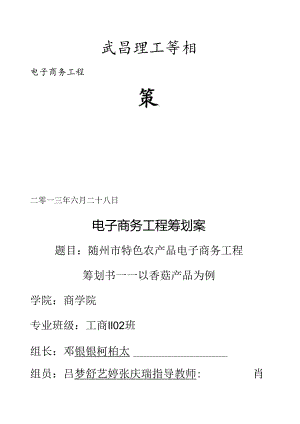 电子商务策划书.docx