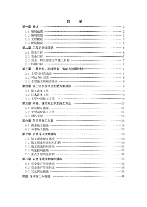 大路煤矸石2x300MW脱硫工程土建施工方案.doc