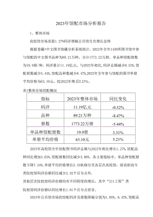 2023年馆配市场分析报告.docx