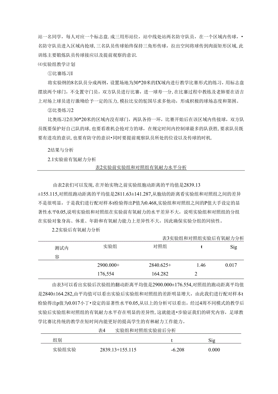 足球比赛对足球队学生有氧耐力的影响研究 论文.docx_第3页