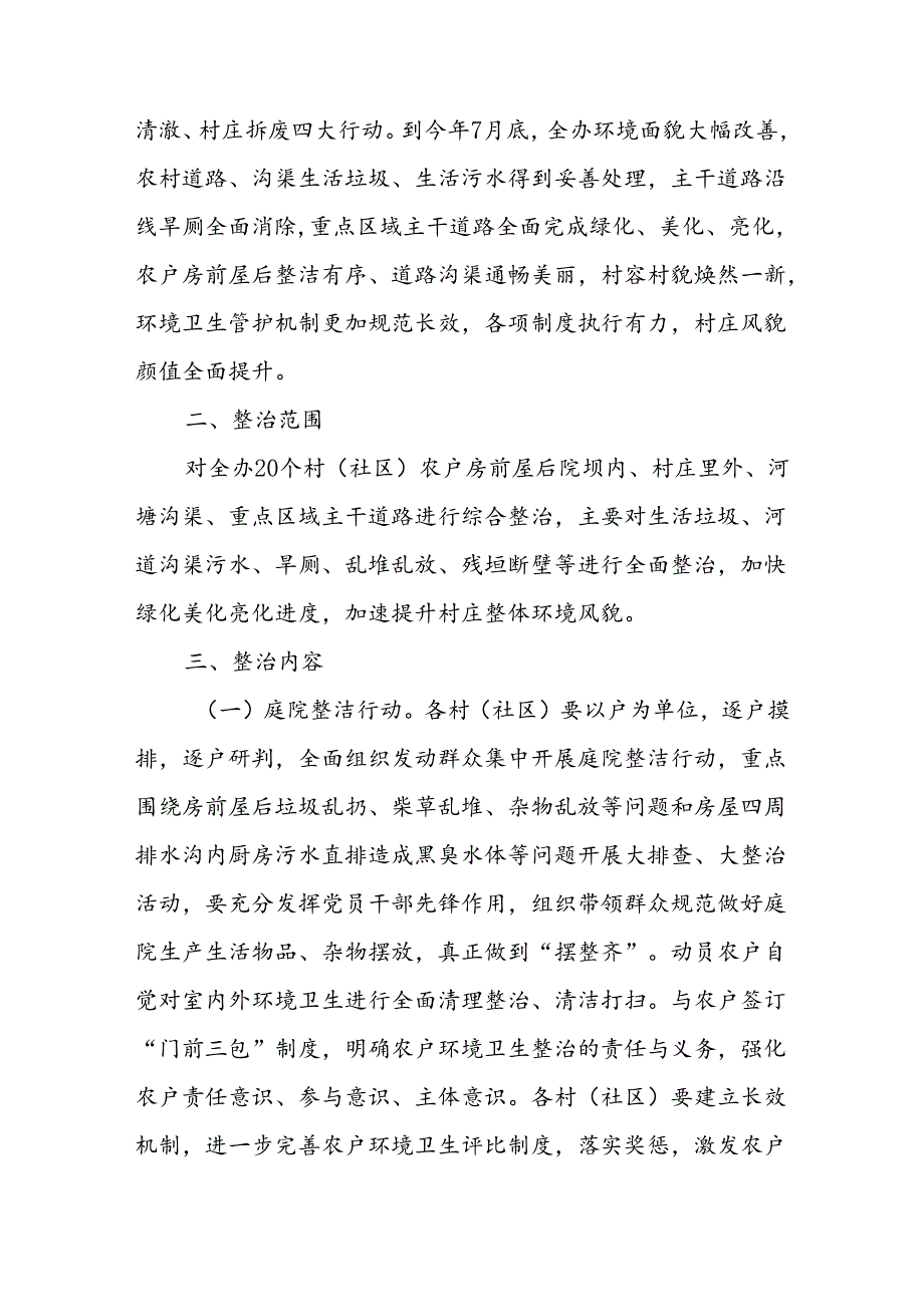 XX街道办事处学习运用“千万工程”经验做法开展农村人居环境综合整治提升行动的实施方案.docx_第2页