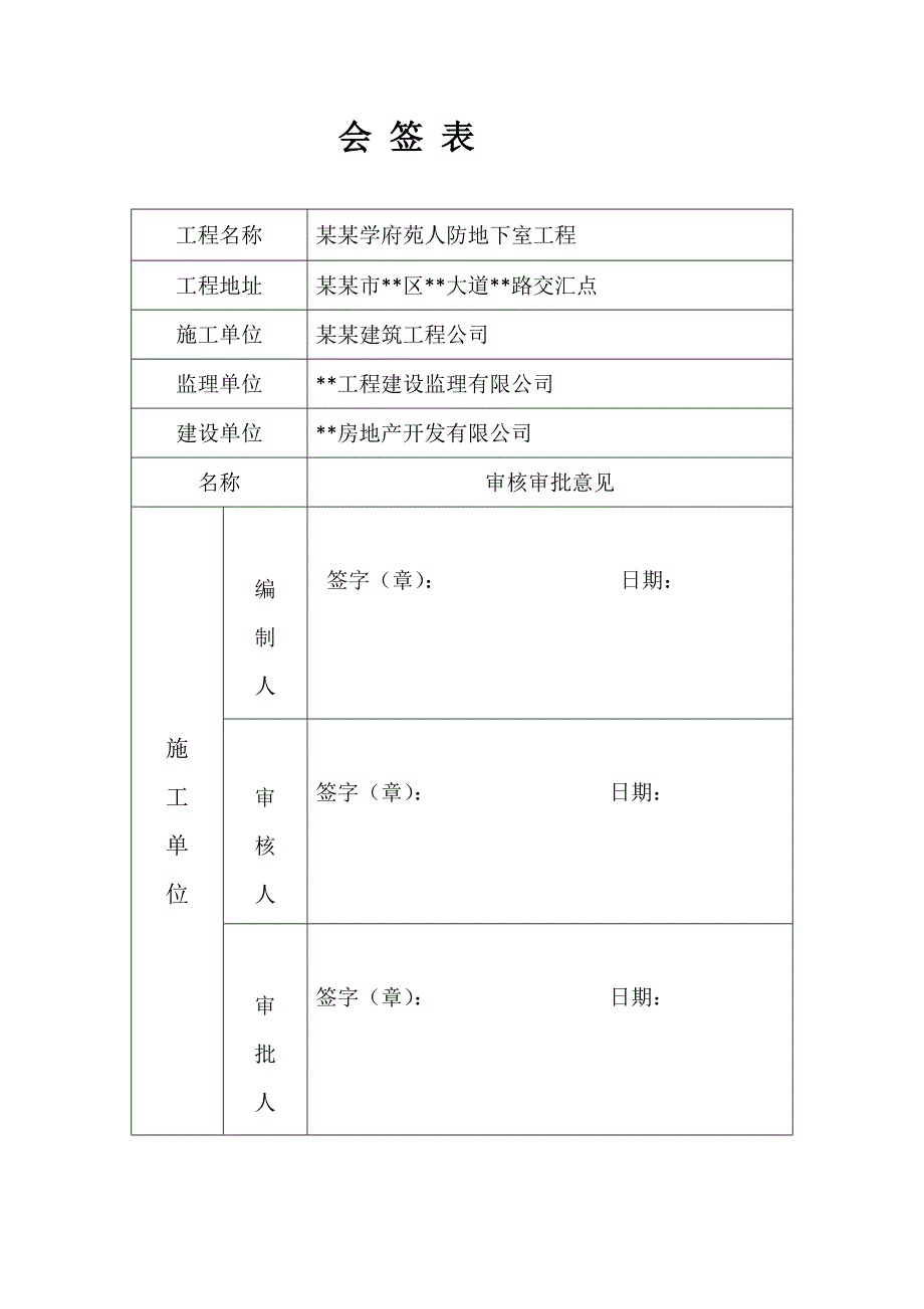 永丰学府苑住宅区人防工程专业施工组织设计.doc_第3页