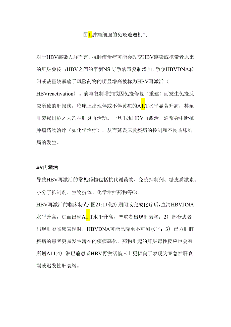 抗肿瘤治疗相关HBV再激活的全程管理2024（附表）.docx_第2页