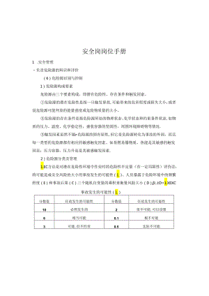 安全岗岗位手册.docx