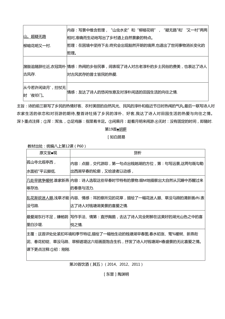 课标古诗词曲40首分类鉴赏（山水田园+边塞征战）.docx_第3页