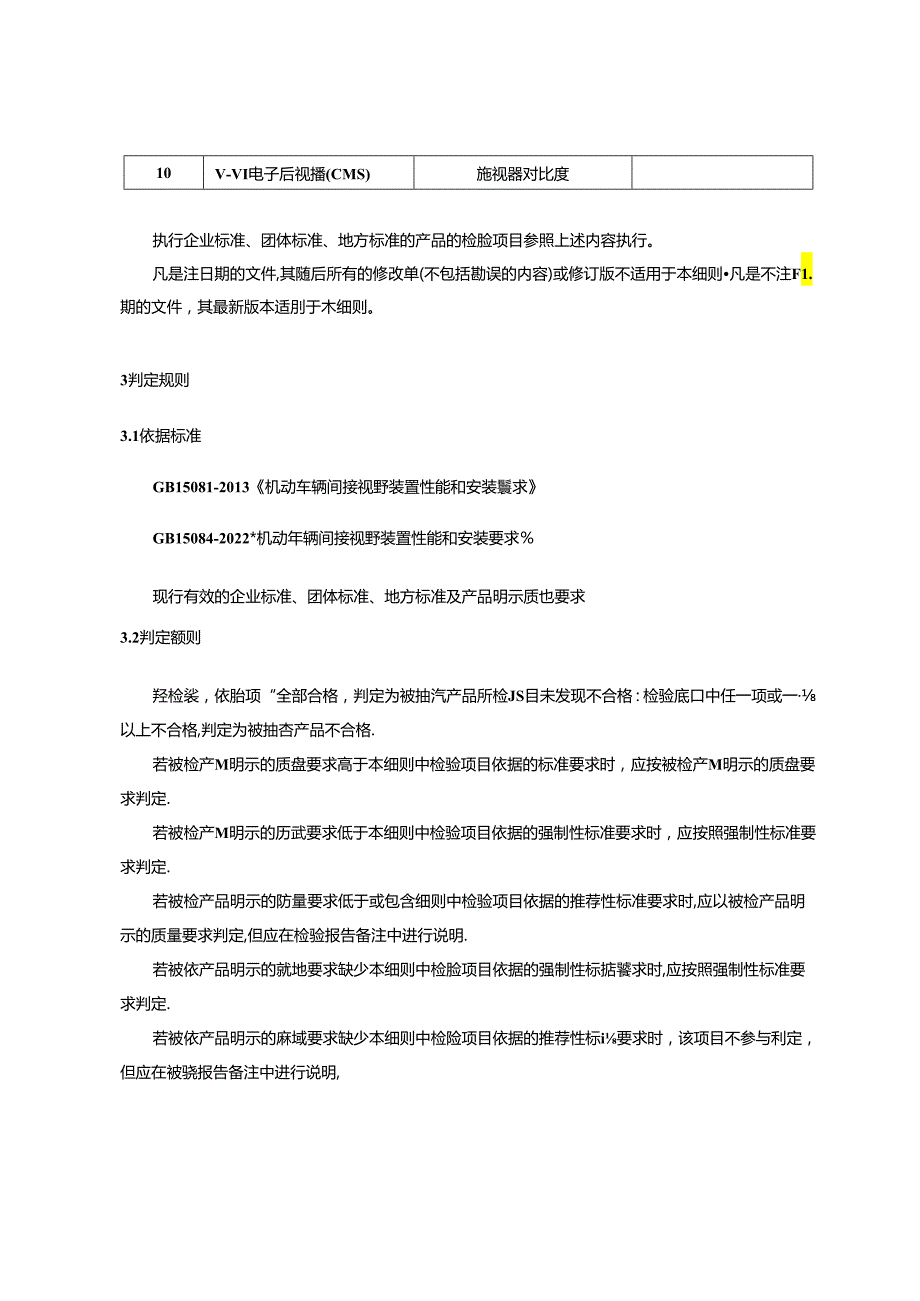 重庆市汽车后视镜产品质量监督抽查实施细则（2024年）.docx_第2页