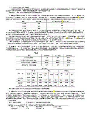 《成本会计学》期末考试试卷.docx