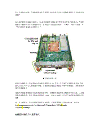 什么是存储控制器.docx